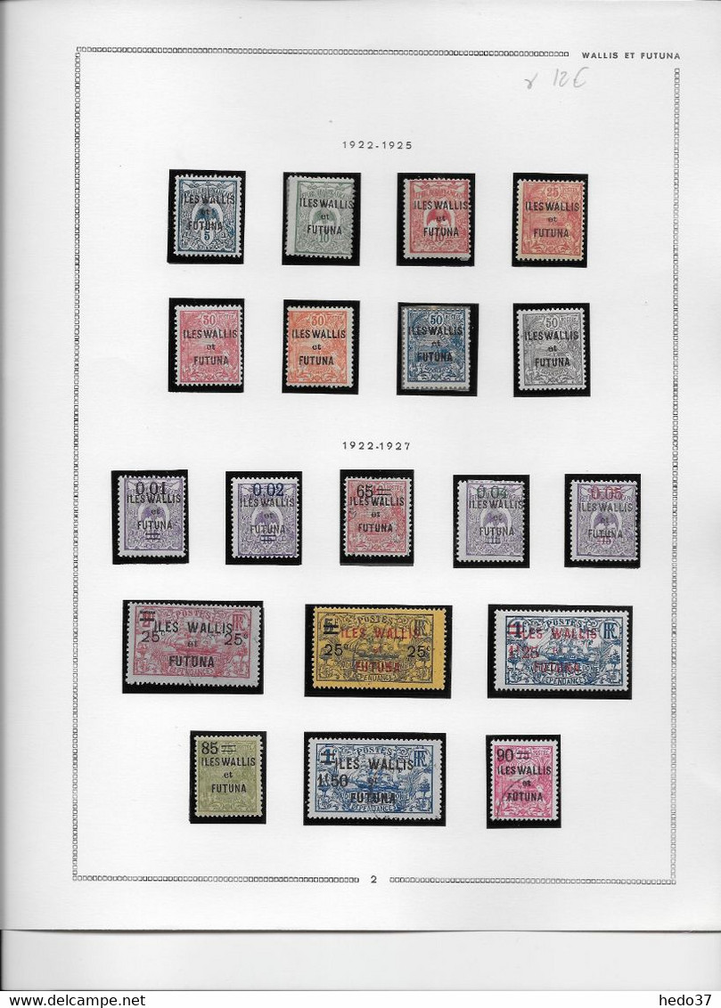 Wallis Et Futuna - Collection Vendue Page Par Page - Neufs * Avec Charnière / Obliérés - B/TB - Neufs