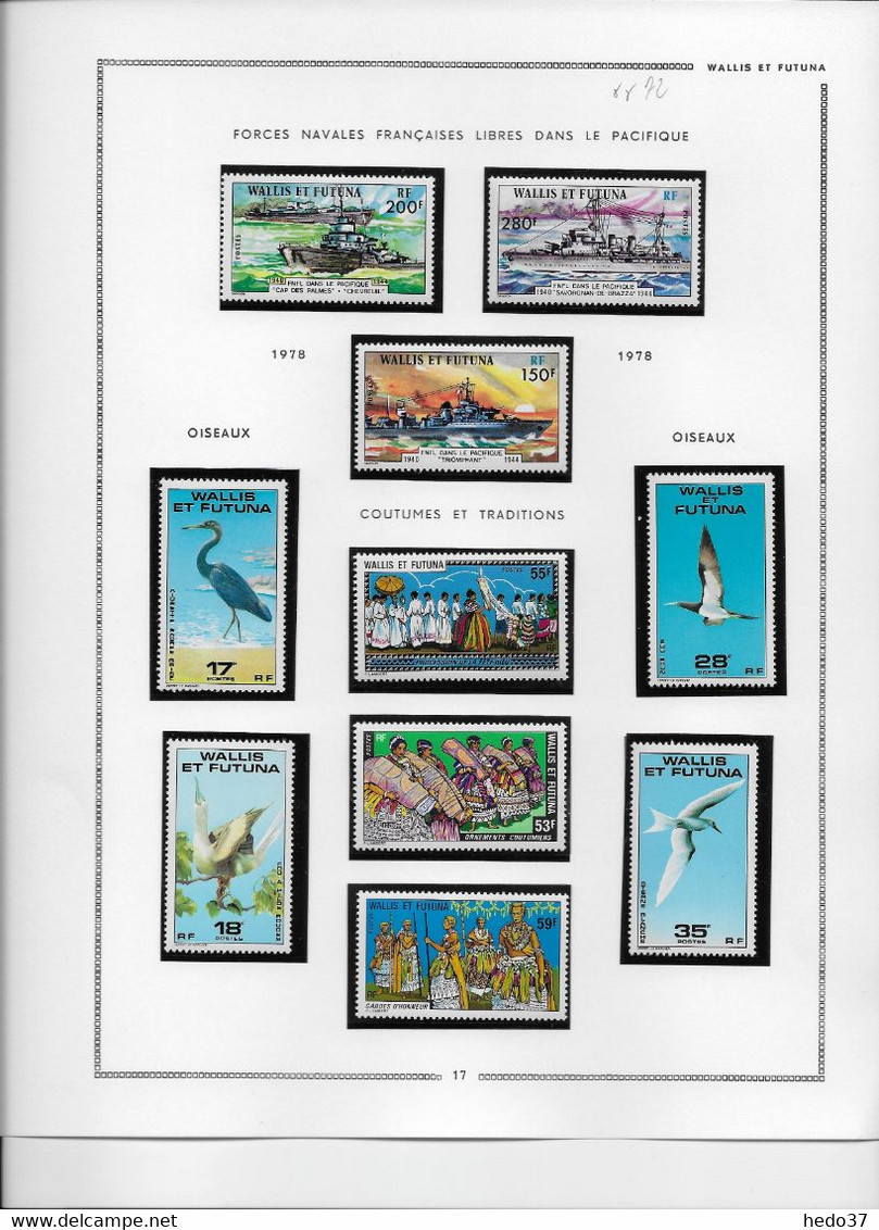 Wallis Et Futuna - Collection Vendue Page Par Page - Neufs ** Sans Charnière - TB - Unused Stamps