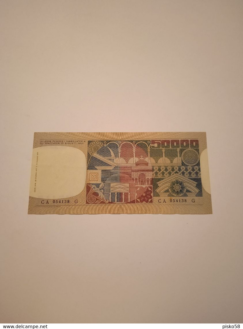 ITALIA-P107a 50000L 20/6/1977 - 50.000 Lire