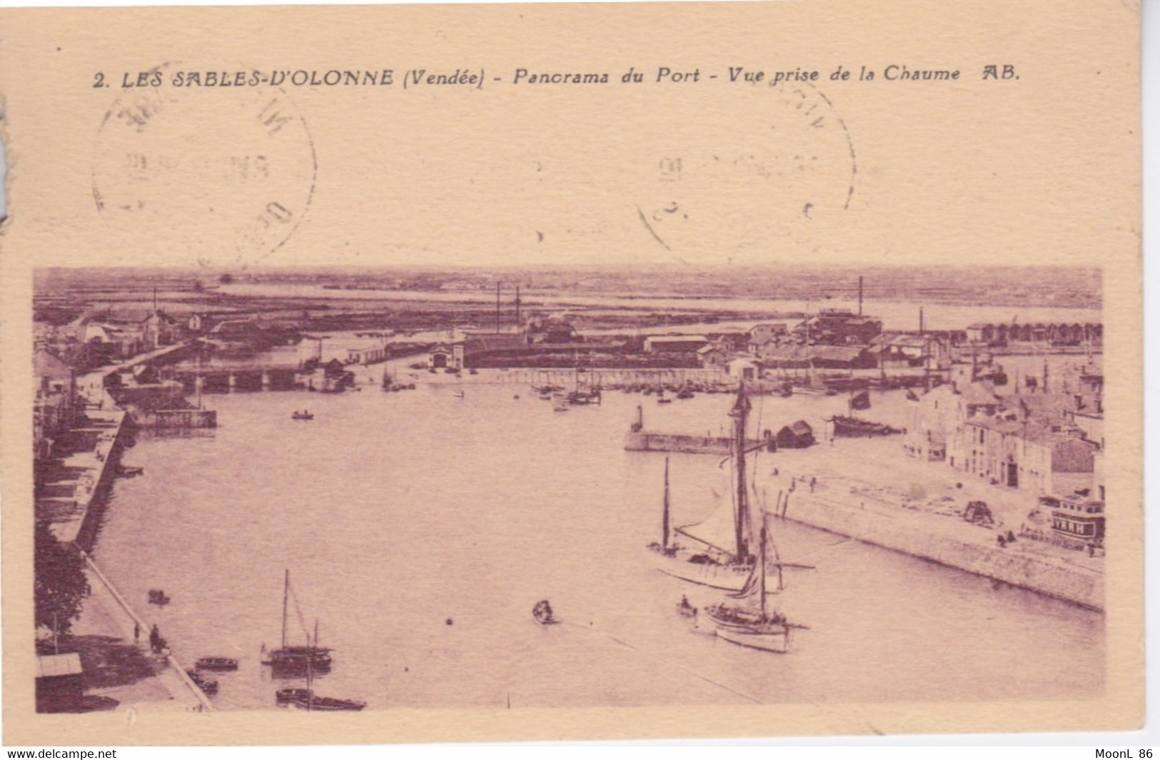 85 - LES SABLES D'OLONNE - PANORAMA DU PORT - - Sables D'Olonne