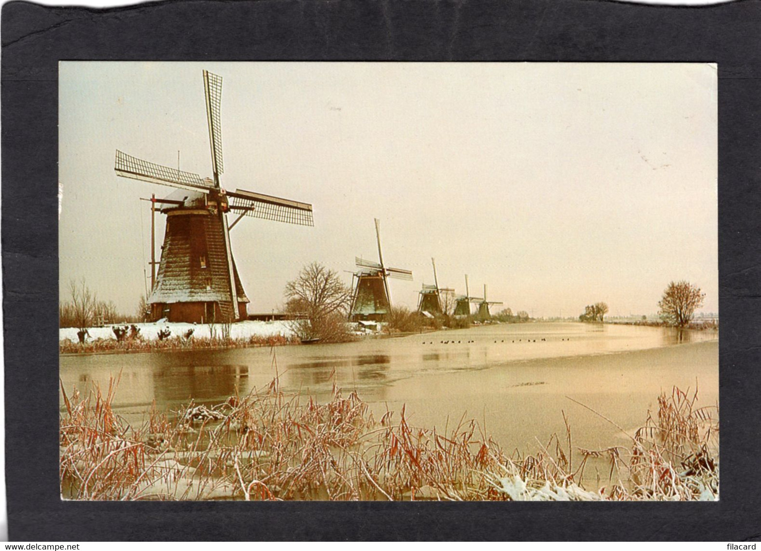 102656     Paesi  Bassi,  Kinderdijk,  Drainage-mills Of  The  Kinderdijk-complex, Polder "The Overwaard",  NV - Kinderdijk