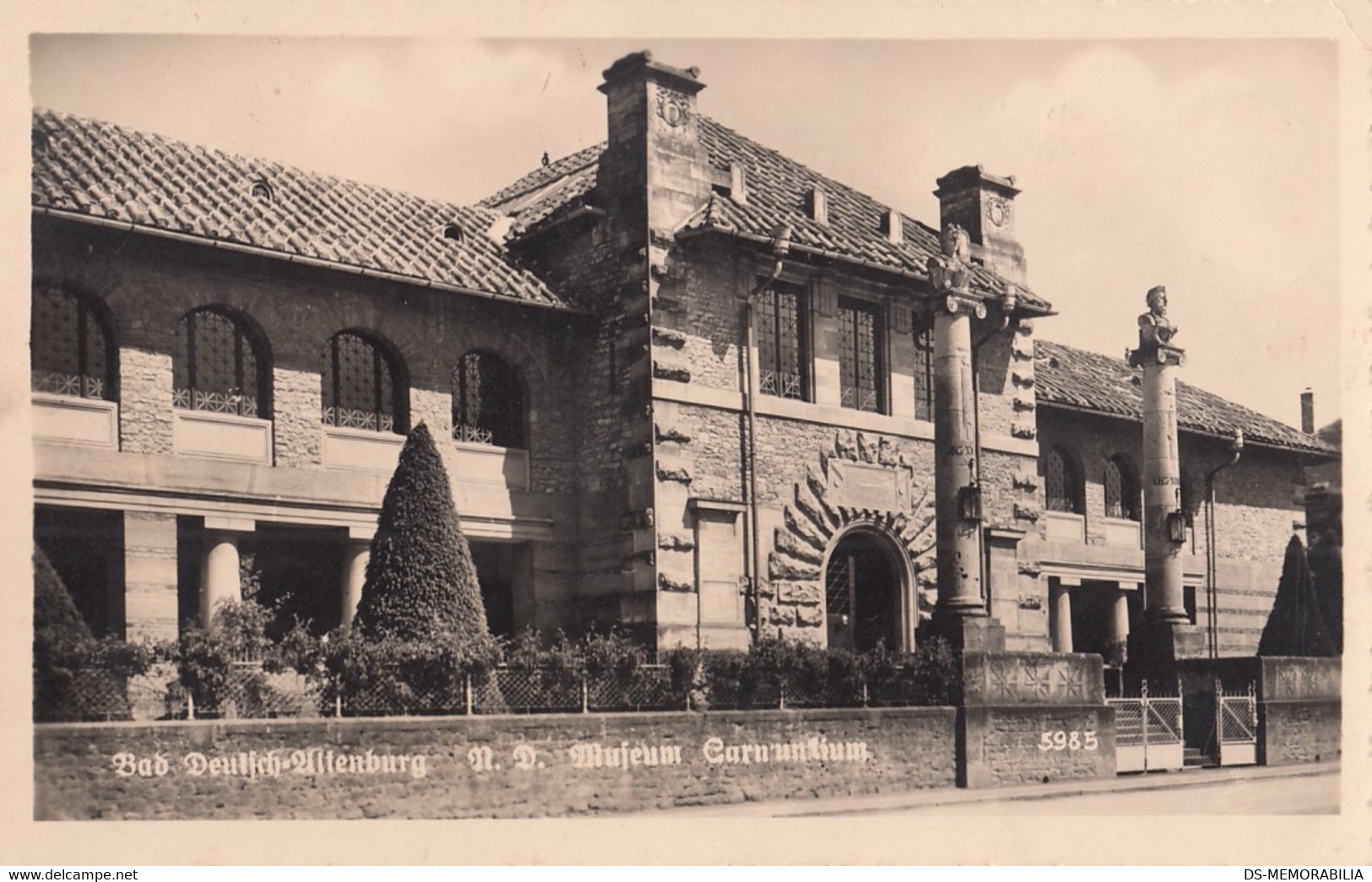 Bad Deutsch Altenburg - Museum Carnuntium 1941 - Bad Deutsch-Altenburg