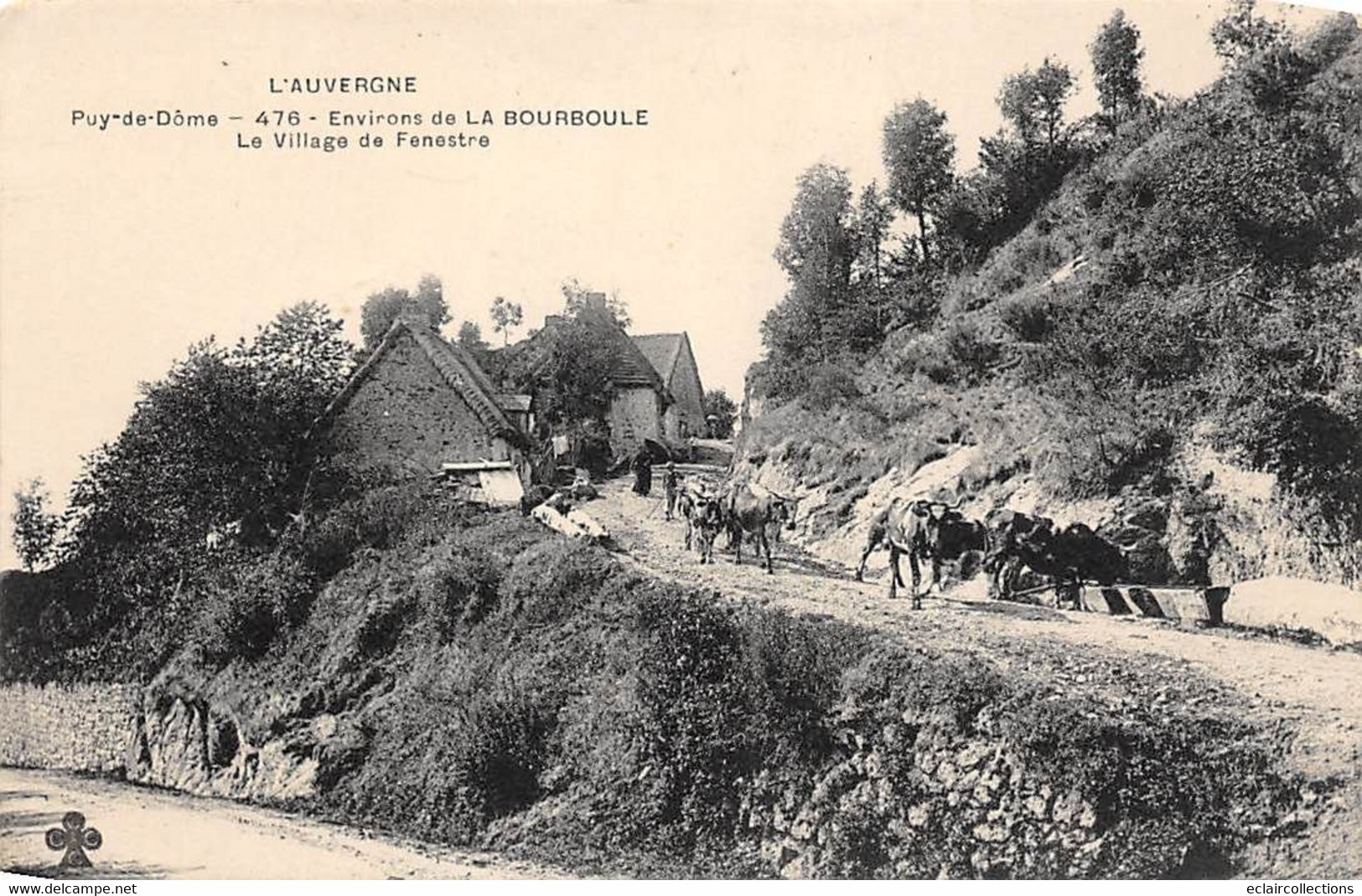 La Bourboule      63        Village De Fenestre        (voir Scan) - La Bourboule