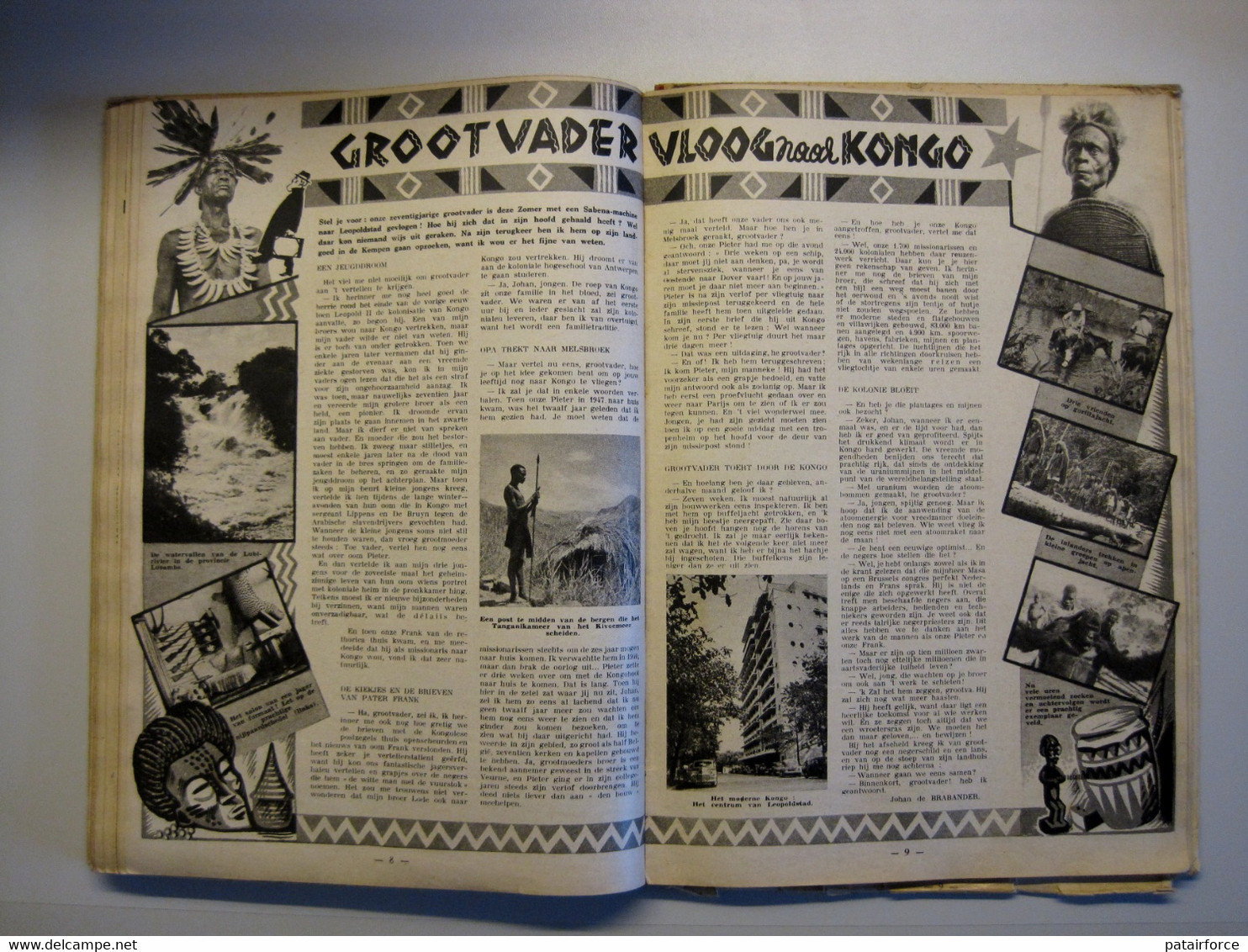 Verzameling KUIFJE Nr 10        Vierde Jaargang Nr 38    Sept 1949 - Jan 1950 - Kuifje