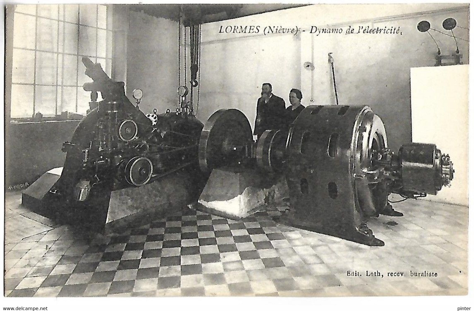 LORMES - Dynamo De L'électricité - Lormes