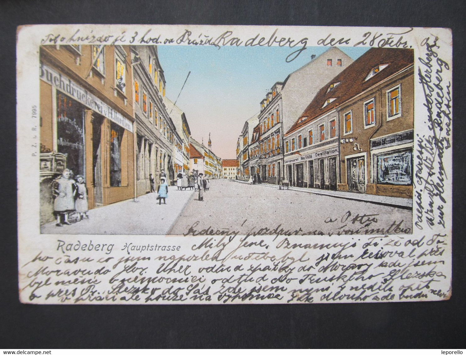 AK RADEBERG 1903  //   D*49751 - Radeberg