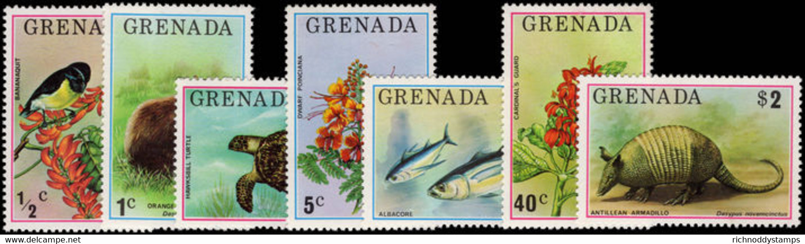 Grenada 1976 Flora And Fauna Unmounted Mint. - Grenade (1974-...)