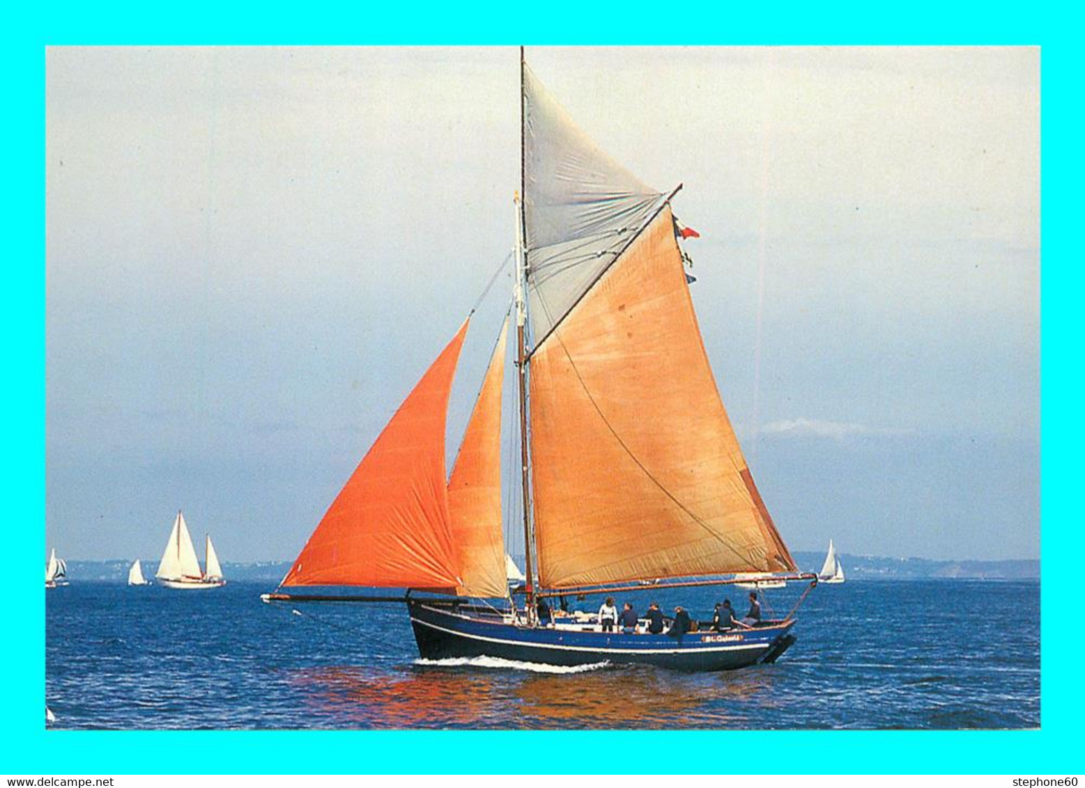 A939 / 635 VOILIER Vieux Gréements Le St Guenole ( Bateau ) - Sailing Vessels