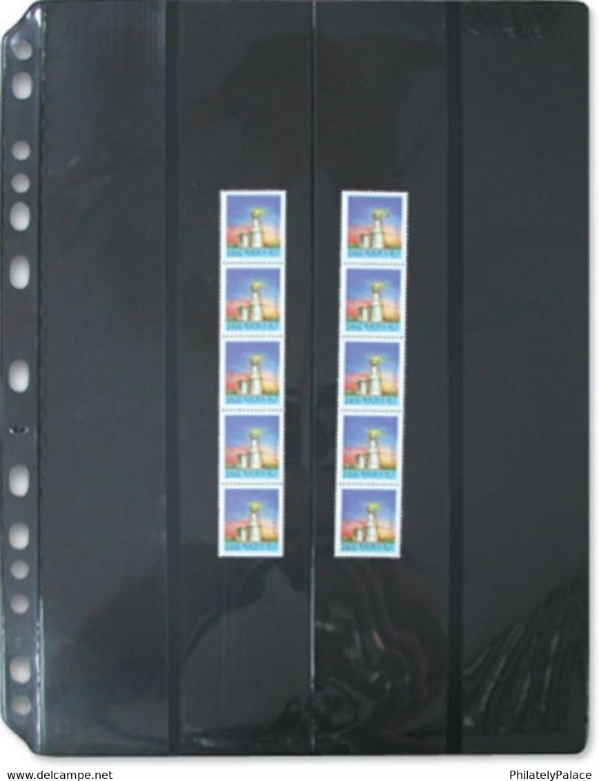 7031 Stamp Refill Vertical 2 Strip Divider/1 Packet - 5 Refill Sheet-Imported Taiwan Made (**) LIMITED - Mint Sheet Albums