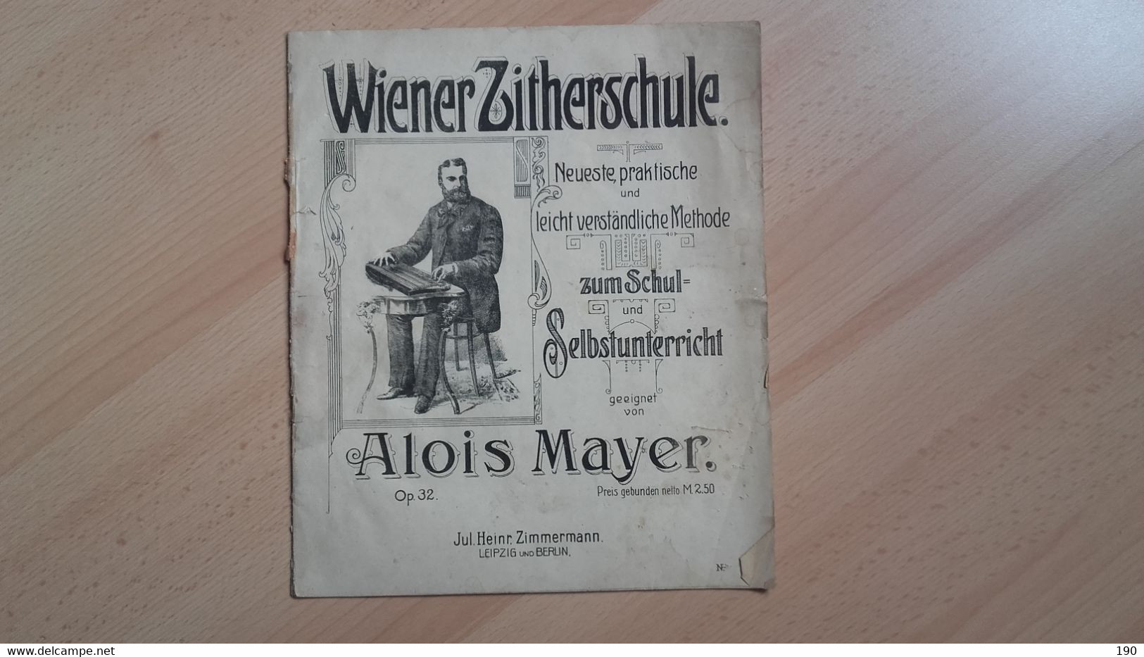Wiener Zitherschule.Alois Mayer.Jul.Heinr.Zimmermann - Musik