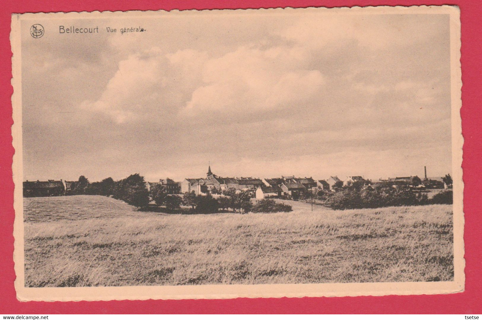 Bellecourt - Vue Générale ... Joile Vue De La Localité ( Voir Verso ) - Manage