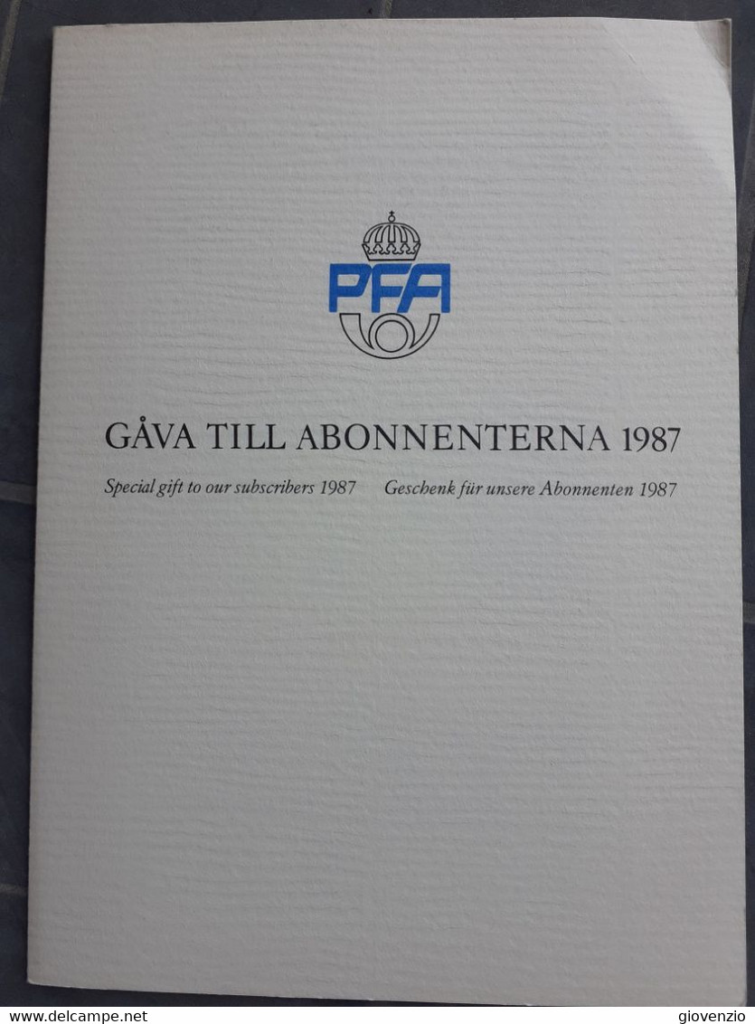 SVEZIA 1987 SPECIAL GIFT - Altri & Non Classificati