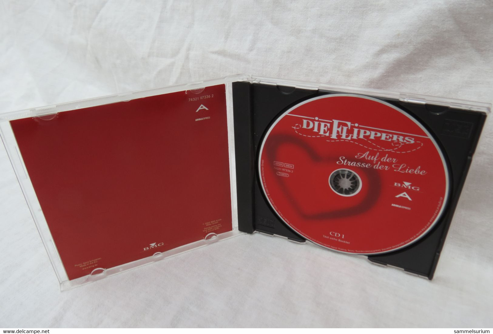 CD "Die Flippers" CD 1 Auf Der Strasse Der Liebe - Autres - Musique Allemande