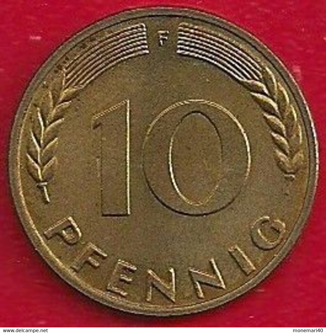 ALLEMAGNE 10 PFENNIG - 1966 - 10 Pfennig