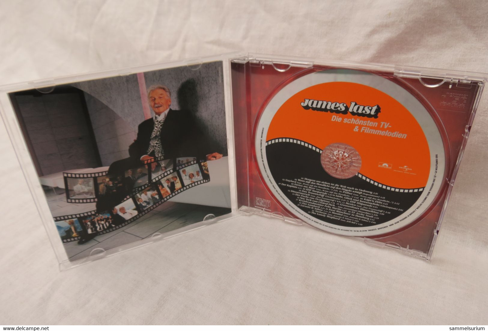 CD "James Last" Die Schönsten TV- & Filmmelodien - Strumentali