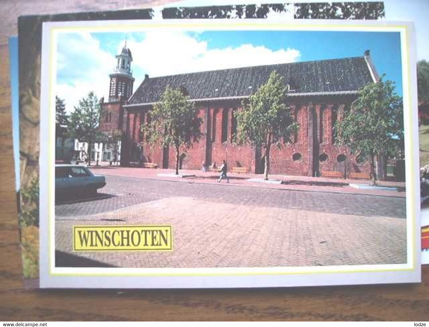 Nederland Holland Pays Bas Winschoten Met Kerkplein En Hervormde Kerk - Winschoten