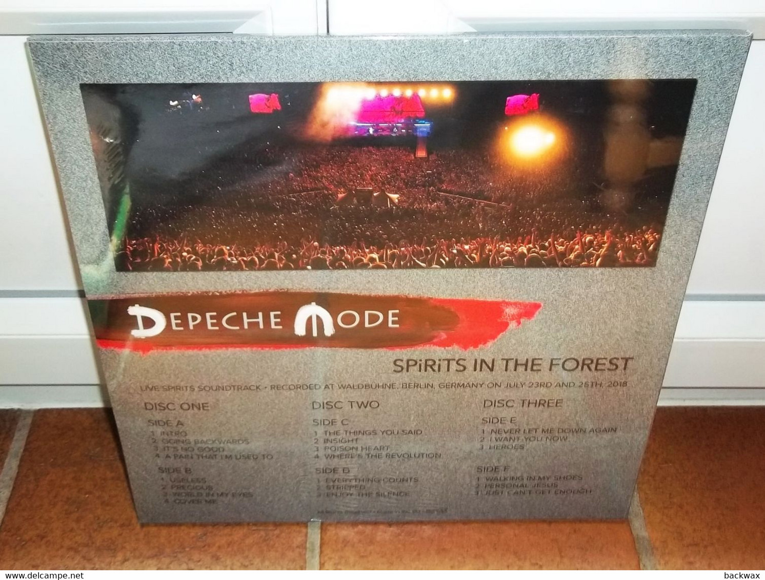 RARE DEPECHE MODE Spirits In The Forest Live 2018 Triple LP Lim. 200 Ex - Rock