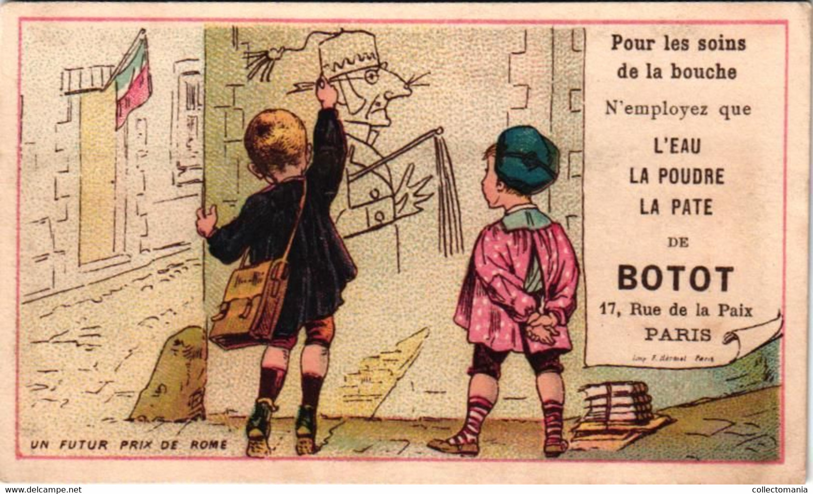 6 Cards Dentifrice De Botot   Pâte Dentifrice Glycérine  Calendrier 1884 - Unclassified