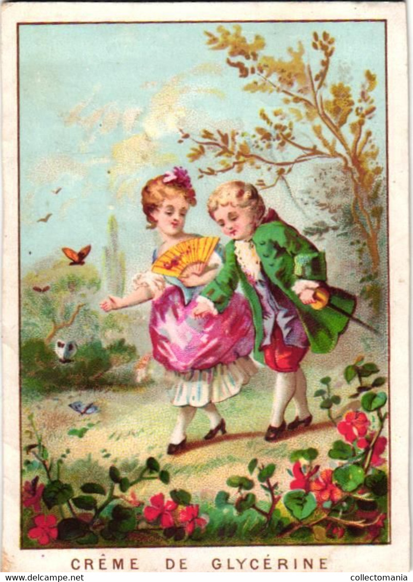 6 Cards Dentifrice De Botot   Pâte Dentifrice Glycérine  Calendrier 1884 - Zonder Classificatie