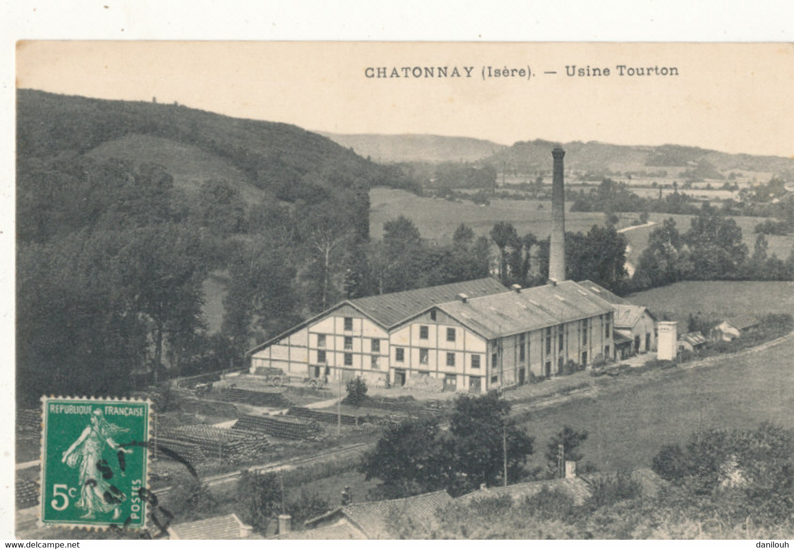 38 // CHATONNAY    Usine Tourton - Châtonnay