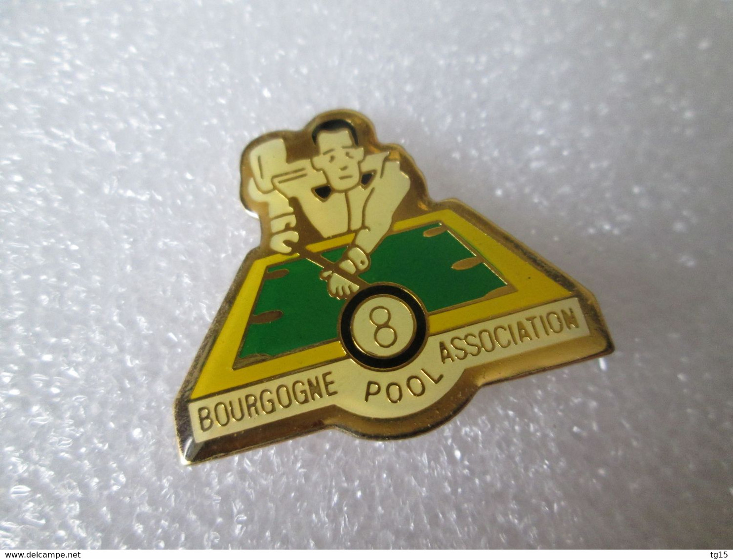 PIN'S   BILLARD   POOL BOURGOGNE ASSOCIATION - Biliardo