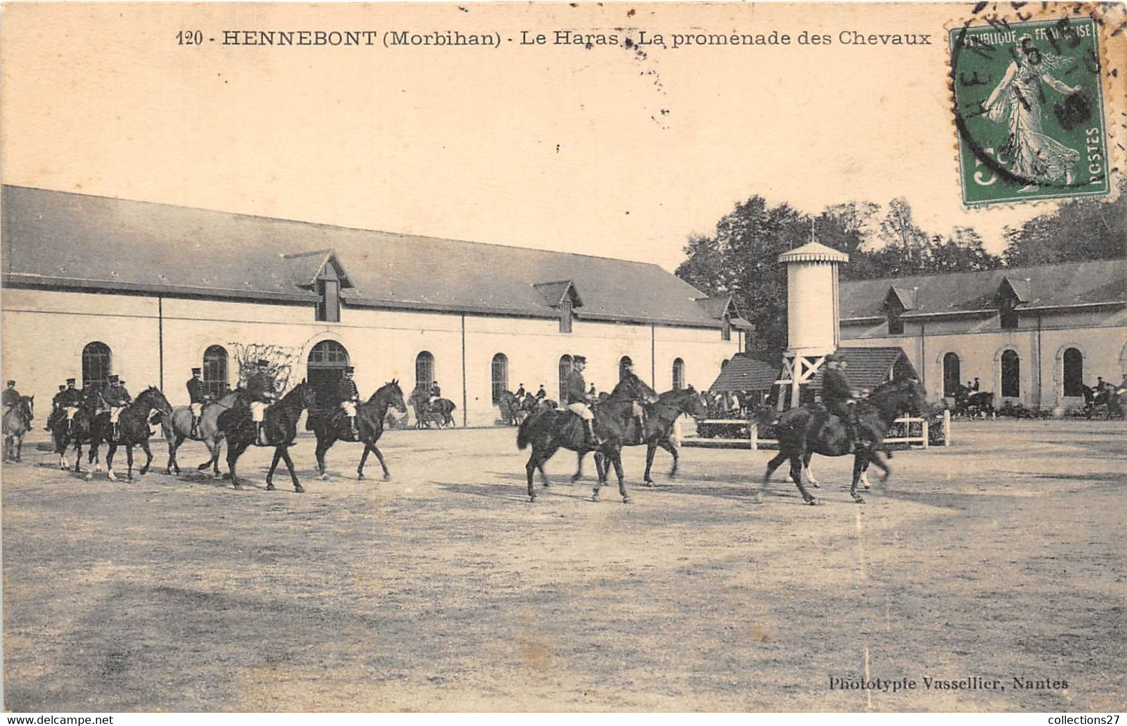 56-HENNEBONT- LE HARAS , LA PROMENADE DES CHEVAUX - Hennebont