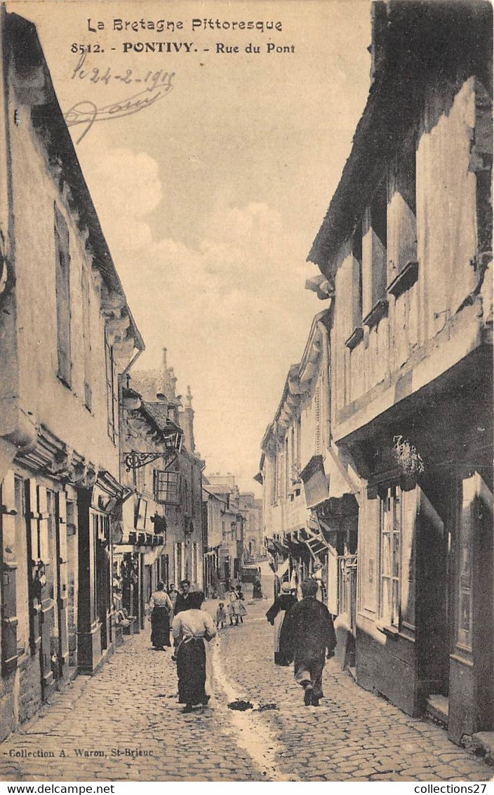 56-PONTIVY- RUE DU PORT - Pontivy