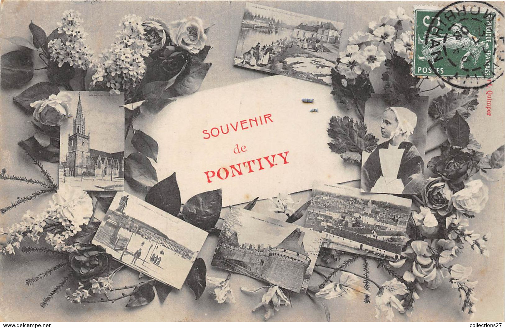 56-PONTIVY-SOUVENIR MULTIVUES - Pontivy