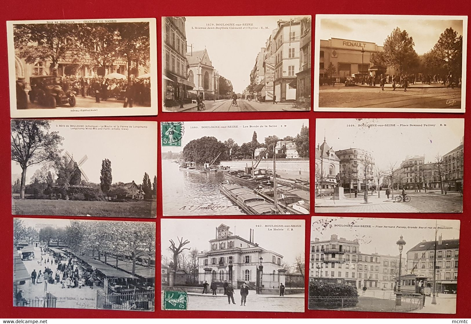 20 Cartes -   Billancourt   -  Hauts De Seine - (92) - Boulogne Billancourt