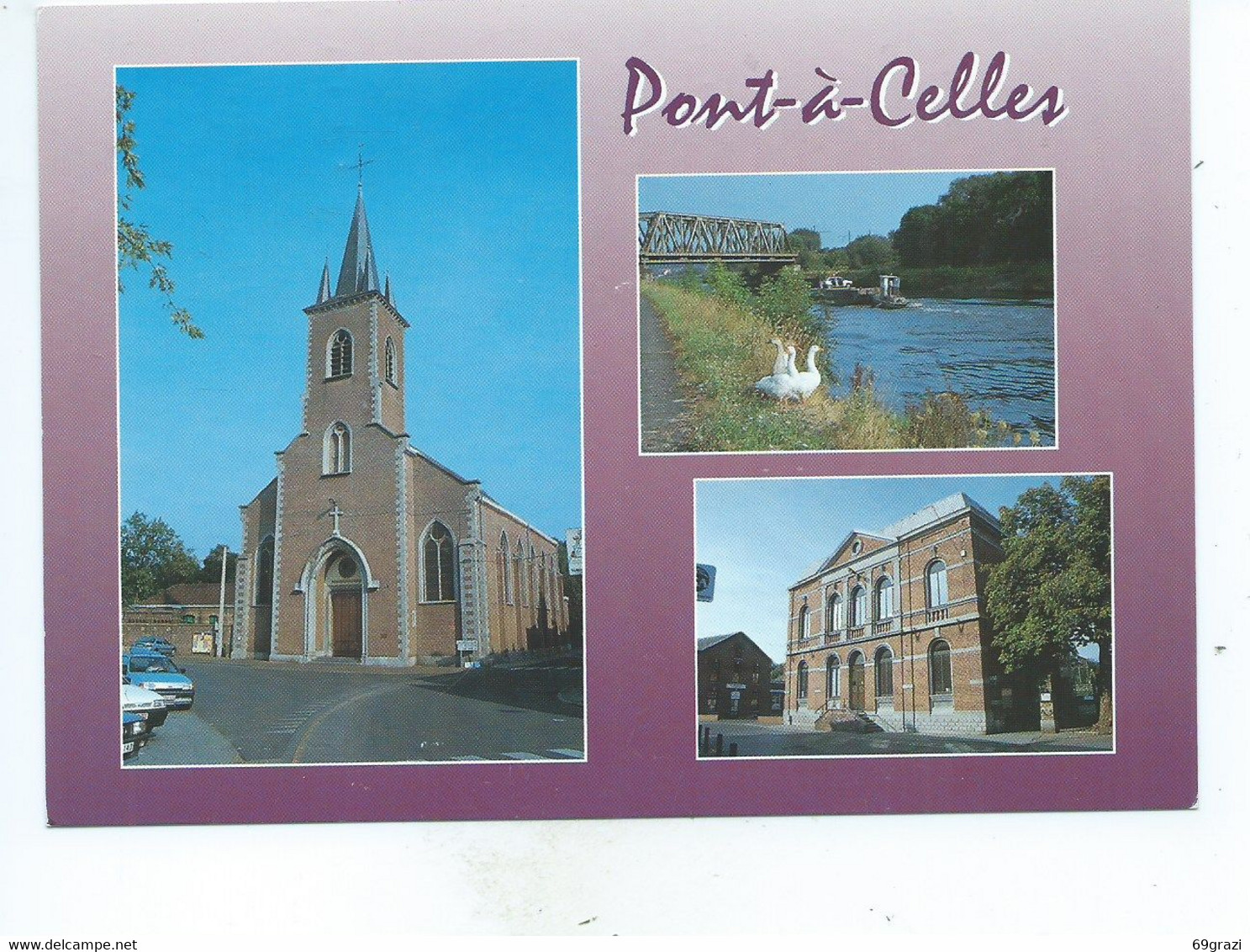 Pont à Celles  ( Carte Ayant Voyagé ) - Pont-a-Celles