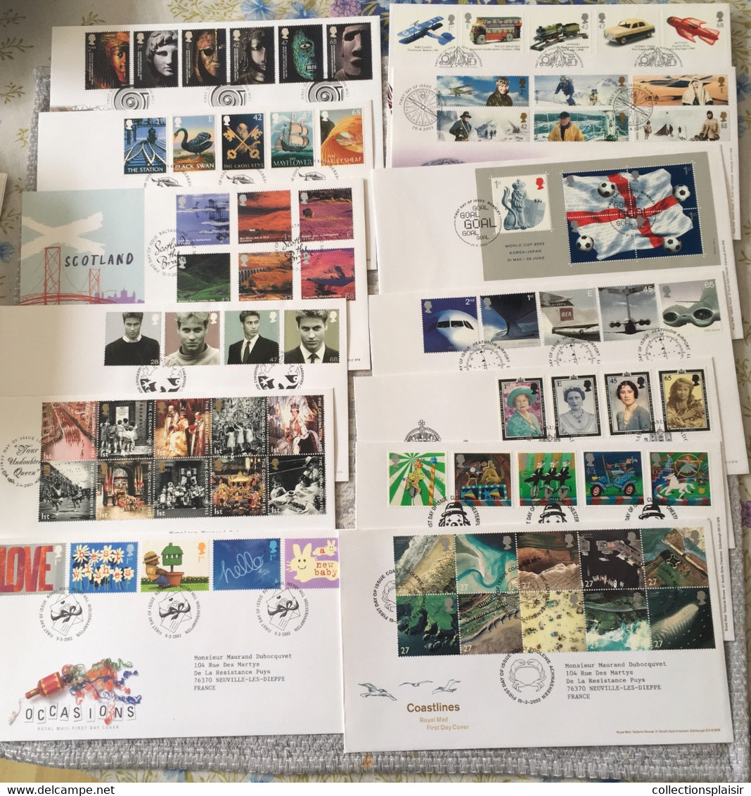 COLLECTION FDC FRANCE GB  HONGRIE ET AUTRES PAYS 305 EXEMPLAIRES PETIT PRIX - Altri & Non Classificati