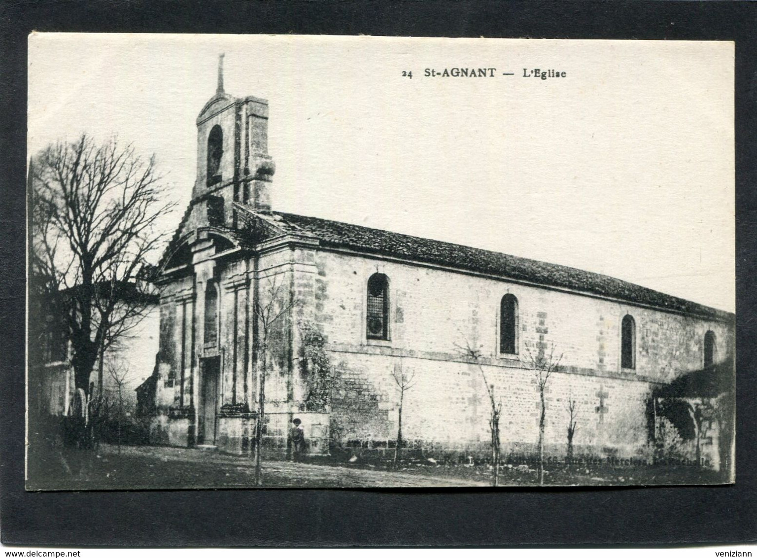 CPA - ST AGNANT - L'Eglise - Other & Unclassified