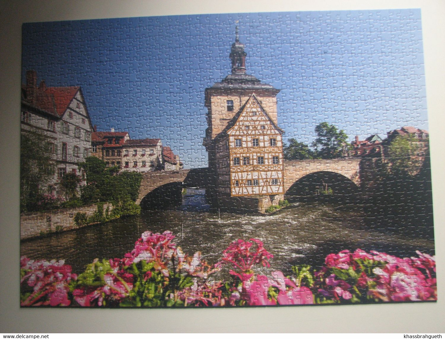 PUZZLE SCHMIDT (1000 P) - BAMBERG, REGNITZ & HÔTEL DE VILLE - Puzzle Games