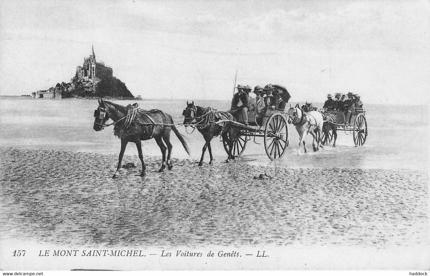 LE MONT SAINT MICHEL : LA VOITURE DES GENETS - Le Mont Saint Michel