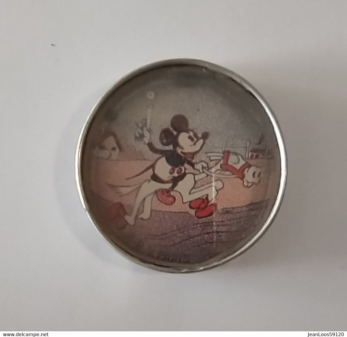 Mickey Walt Disney Jeu De Patience Dexterity Games Old Vintage Game Disney Ancien Chromo 5 Cm B.V Paris - Hoofdbrekers