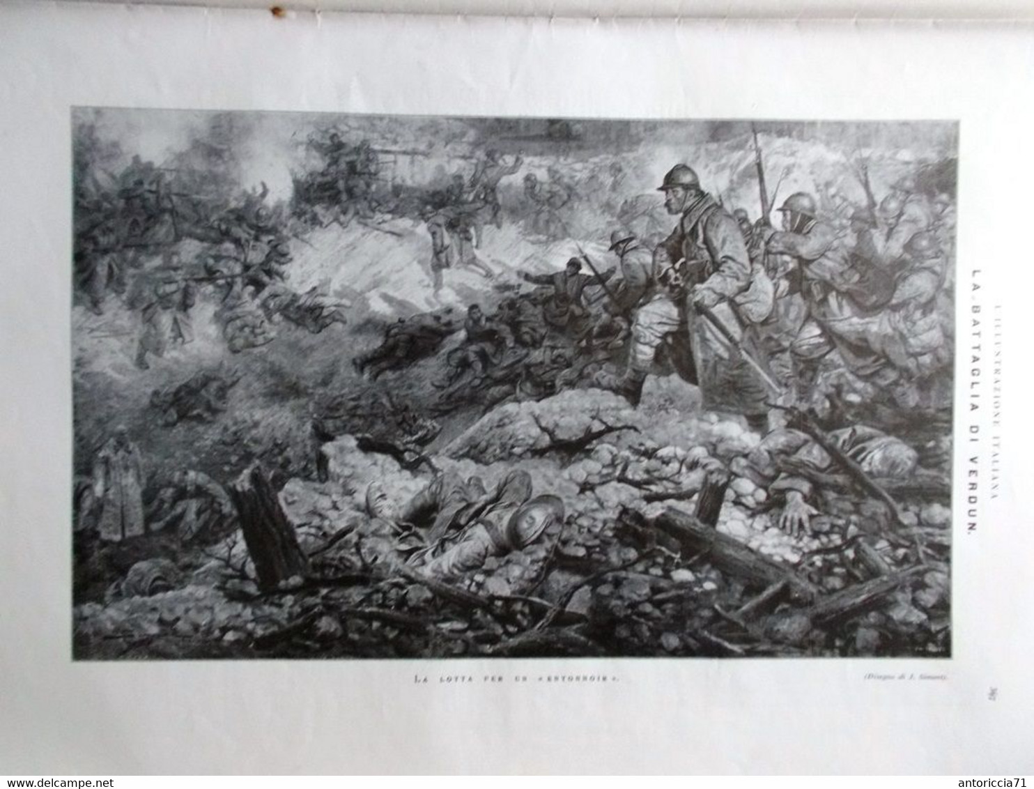 L'illustrazione Italiana 23 Aprile 1916 WW1 Pitrè Tor Quinto Verdun Pasqua Asia - Weltkrieg 1914-18