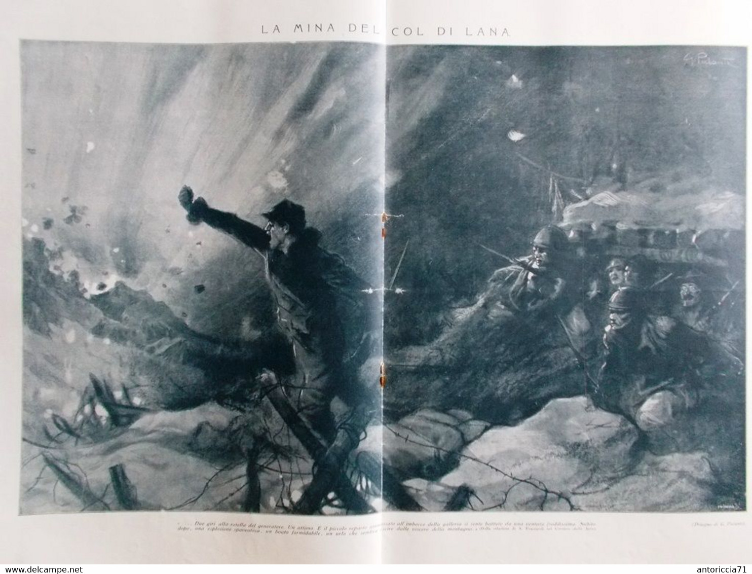L'illustrazione Italiana 7 Maggio 1916 WW1 Rivolta Irlanda Ypres Rovereto Caduti - Guerre 1914-18