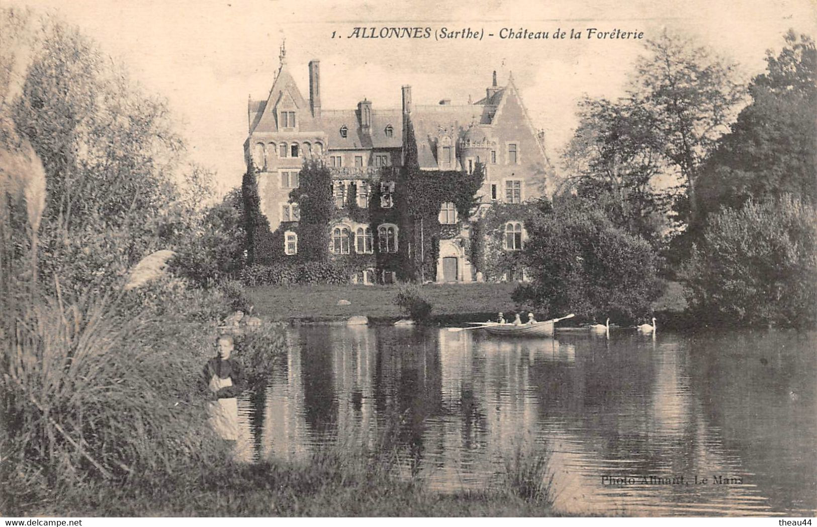 ¤¤  -  ALLONNES   -  Château De La Forêterie    -   ¤¤ - Allonnes
