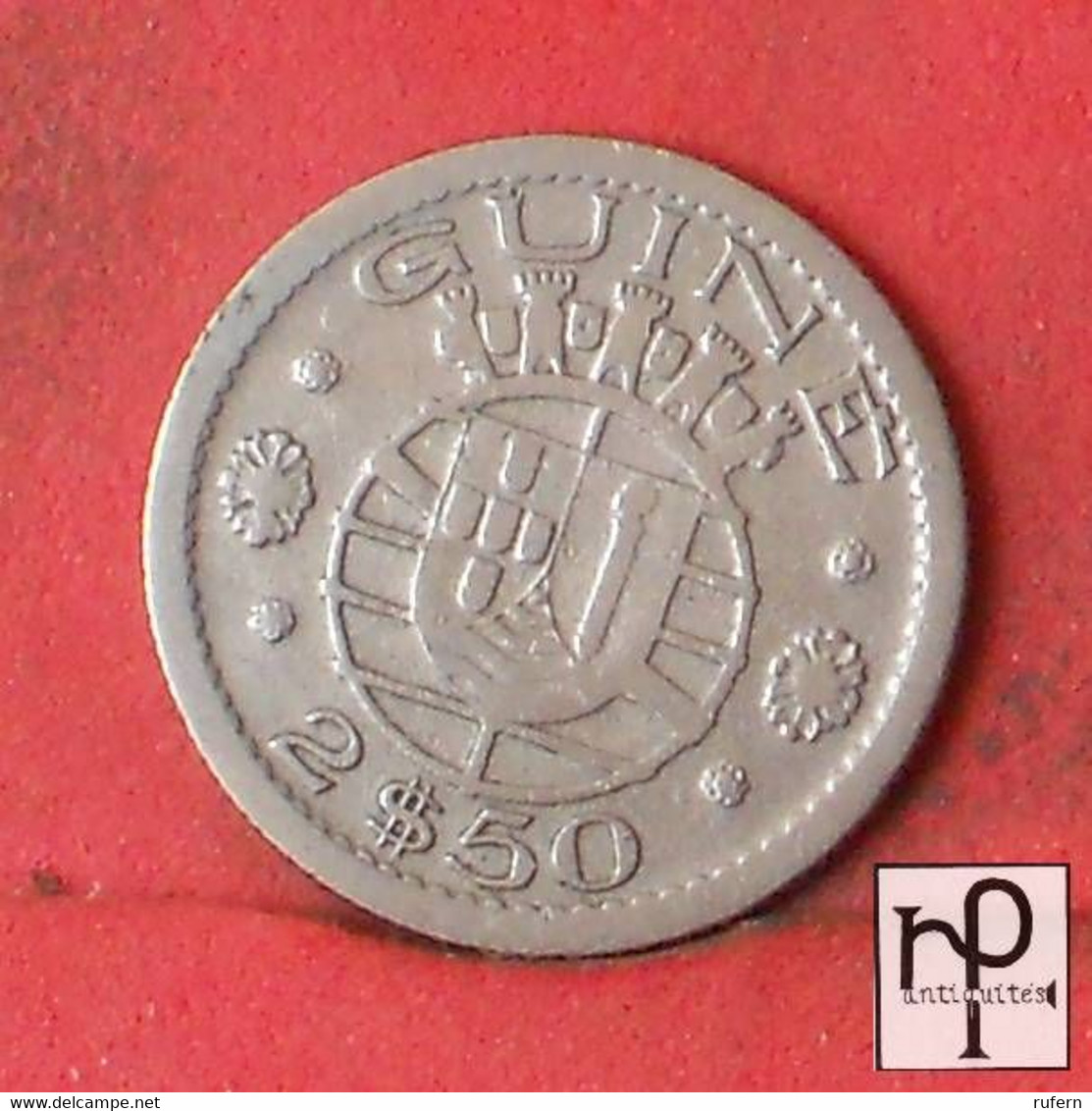 GUINÉ BISSAU 2,5 ESCUDOS 1952 -    KM# 9 - (Nº42934) - Guinea Bissau