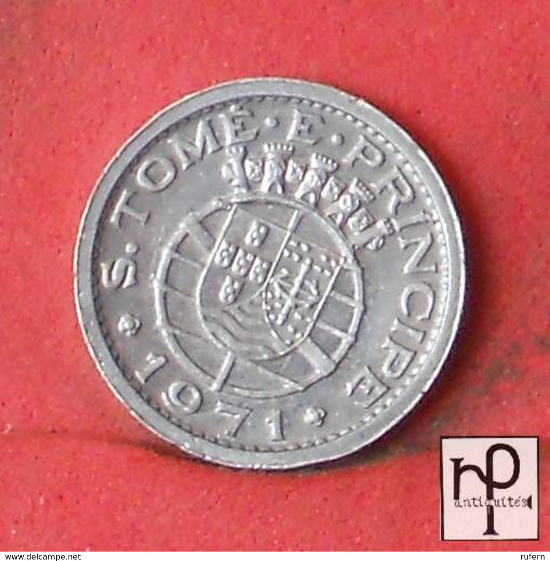 SAINT THOMAS E PRINCIPE 10 CENTAVOS 1971 -    KM# 15a - (Nº42937) - Sao Tome Et Principe