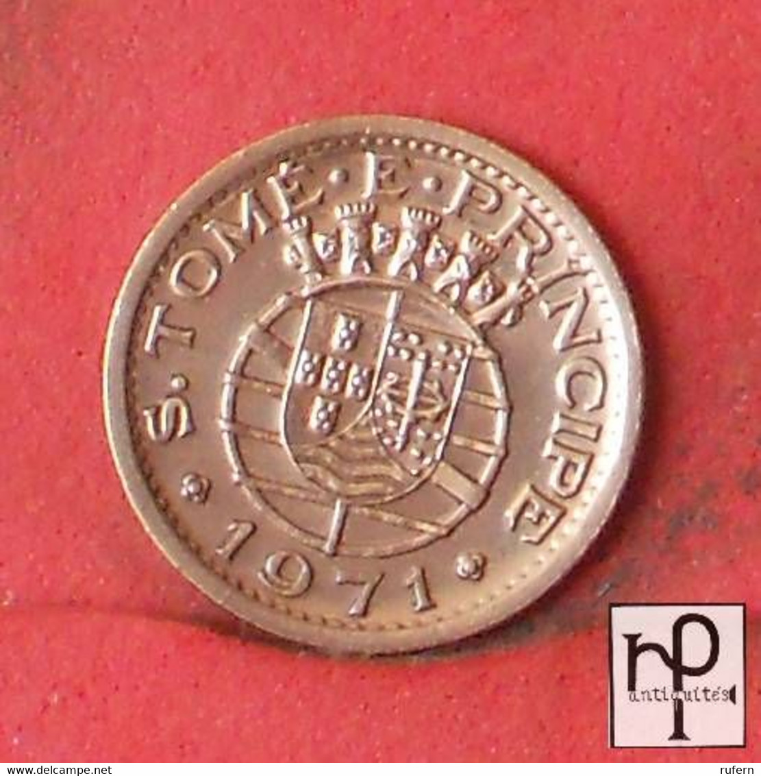 SAINT THOMAS E PRINCIPE 20 CENTAVOS 1971 -    KM# 16,2 - (Nº42938) - Sao Tome And Principe