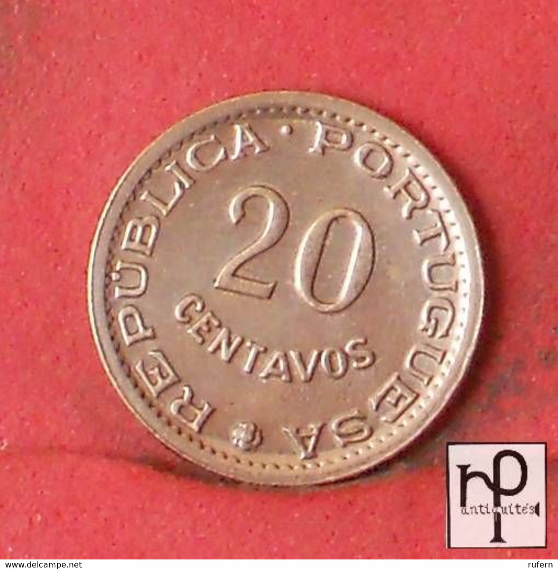 SAINT THOMAS E PRINCIPE 20 CENTAVOS 1971 -    KM# 16,2 - (Nº42938) - Sao Tome Et Principe