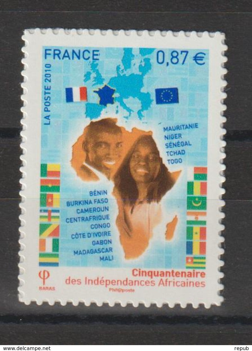 France 2010 Indépendances Africaines 472 Neuf ** MNH - Andere & Zonder Classificatie