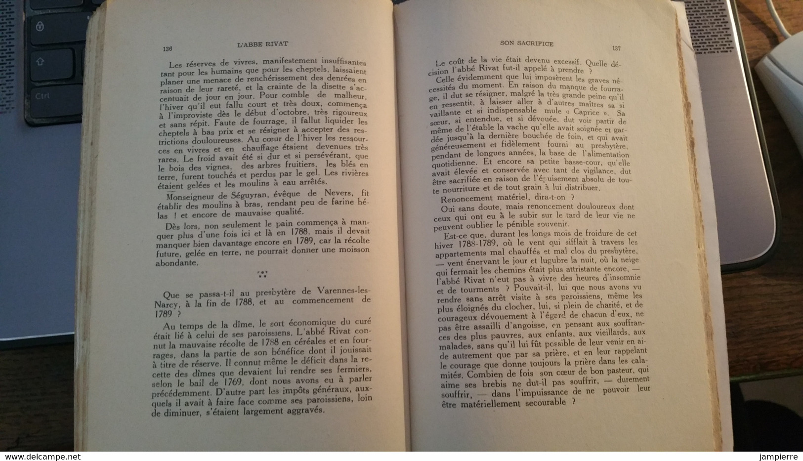 L'abbé Joseph Rivat, Curé De Varennes-les-Narcy, Près La Charité Sur Loire - Recueil De Notes Sur Sa Vie Et Sa Mort - Bourgogne