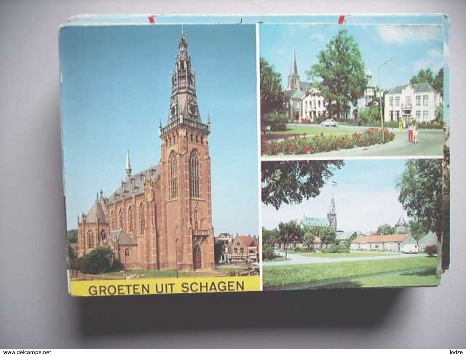 Nederland Holland Pays Bas Schagen Met Nederlands Hervormde Kerk - Schagen