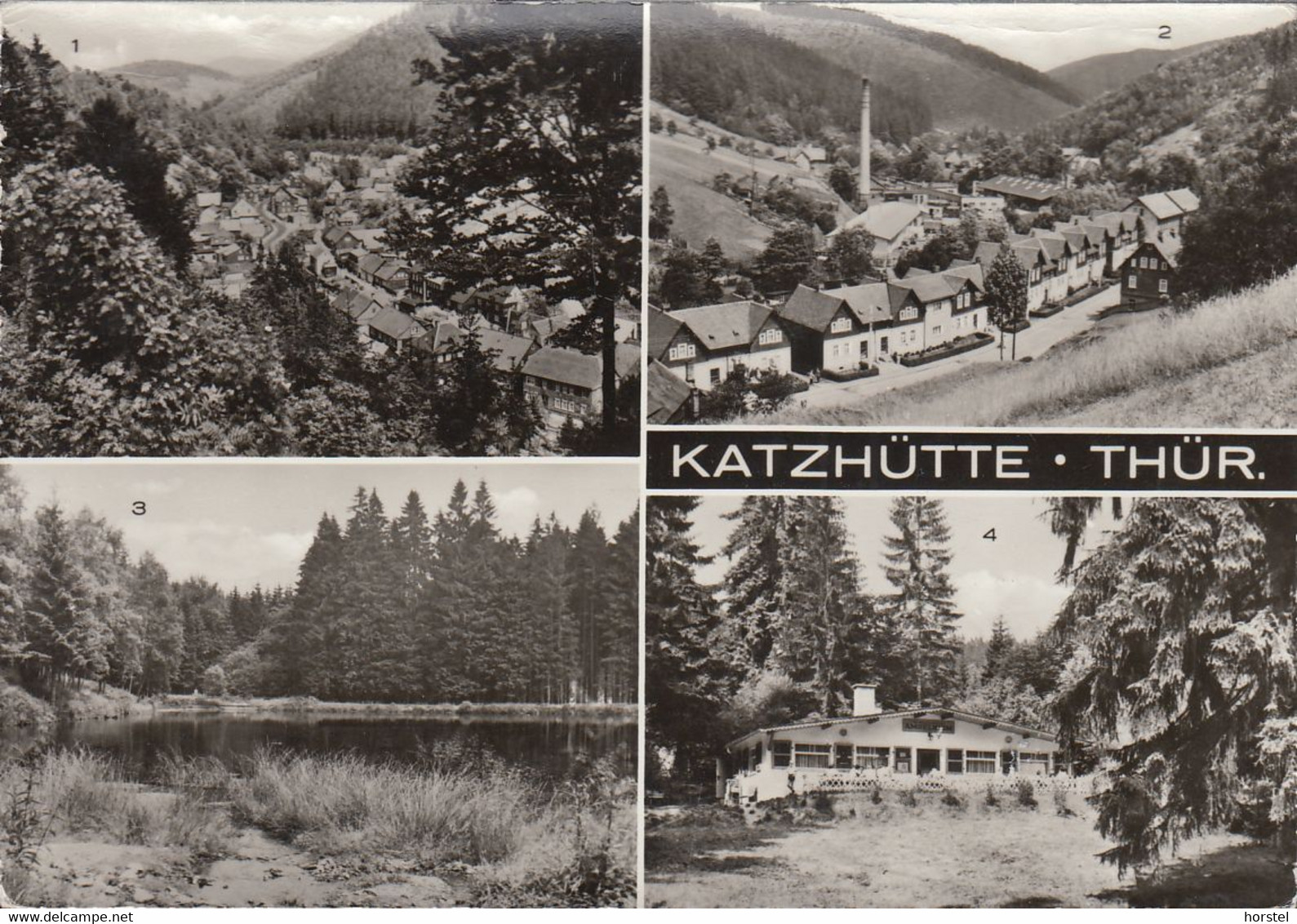 D-98744 Oberweißbach/Thür. Wald - Katzhütte - Ortsteil Am Bahnhof - Nice Stamp - Oberweissbach