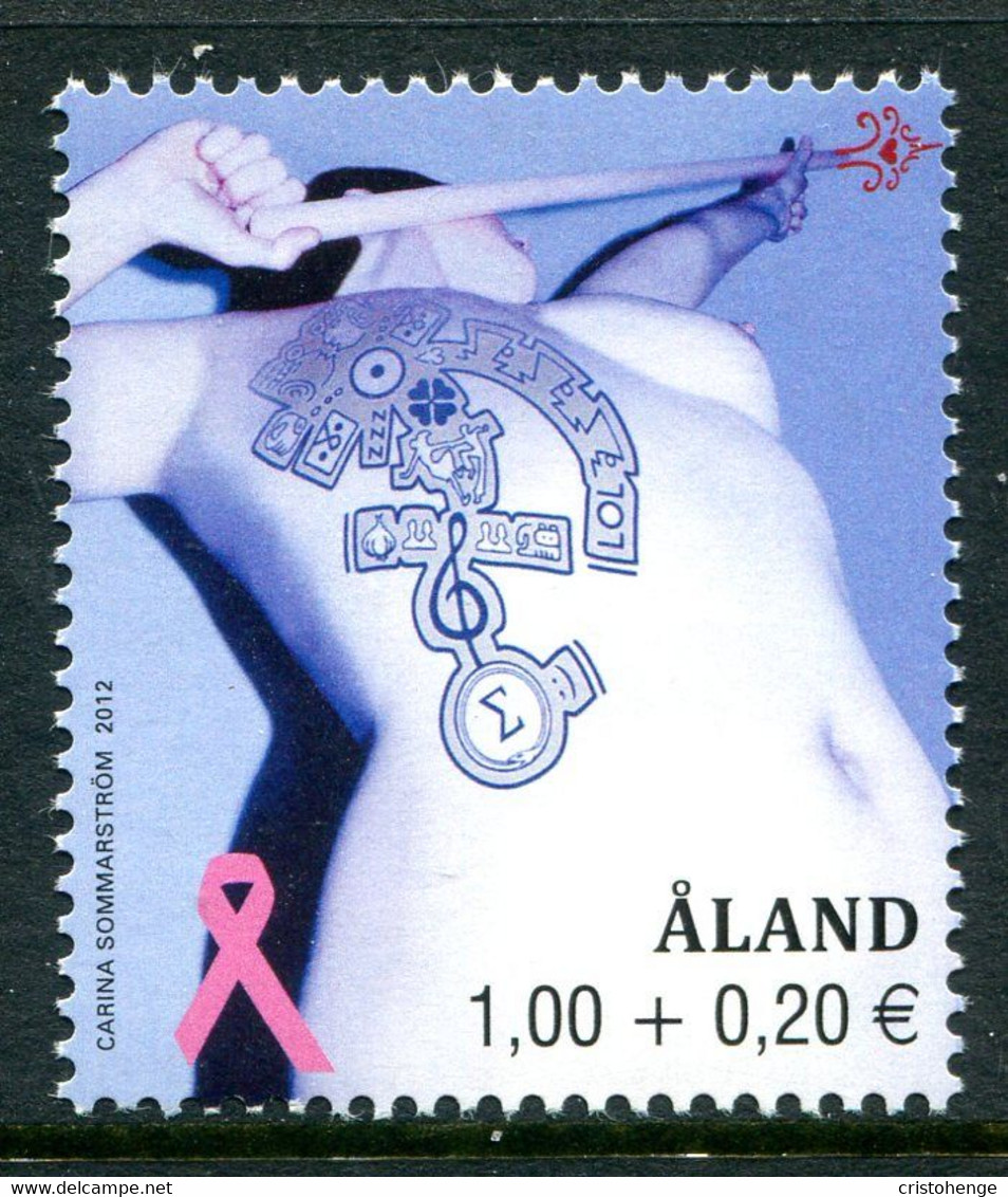 Aland 2012 Charity - Breast Cancer Awareness MNH (SG 380) - Aland