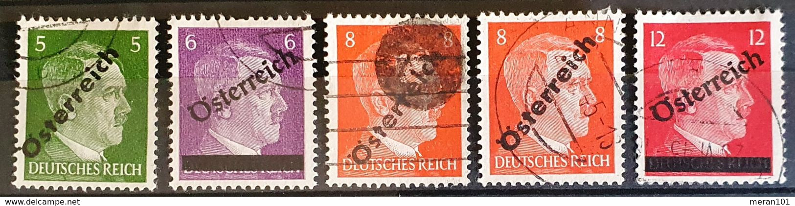 Österreich 1945, Aushilfsausgabe Mi 660-63 Gestempelt - Used Stamps