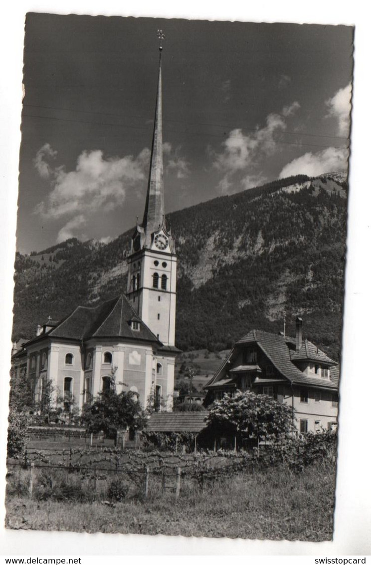 ALPNACHDORF Pfarrkirche Mit Pilatus - Alpnach