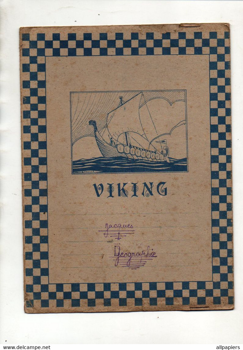 Protège-cahiers Viking Avec Au Verso Des Tables Mathématiques - Format : 25x18 cm - Schutzumschläge